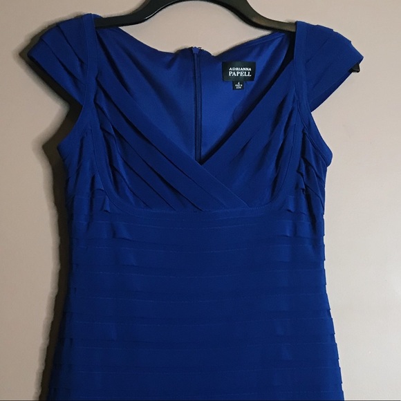 Royal blue dress - Picture 2 of 4